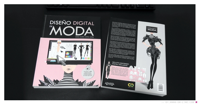 The printed book DISEÑO DIGITAL DE MODA